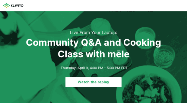 klaviyolivefromyourlaptopmele.splashthat.com