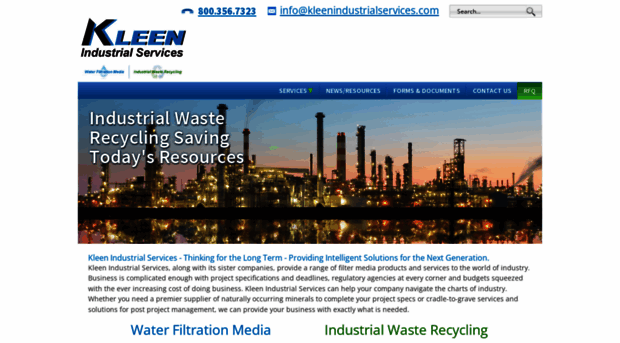 kleenindustrialservices.com