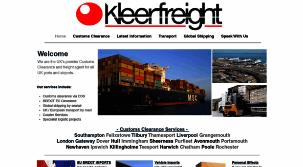 kleerfreight.com