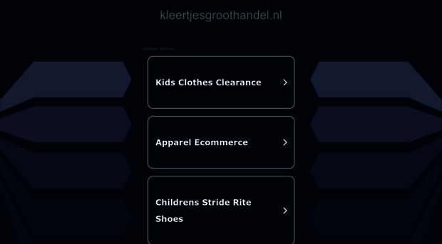 kleertjesgroothandel.nl