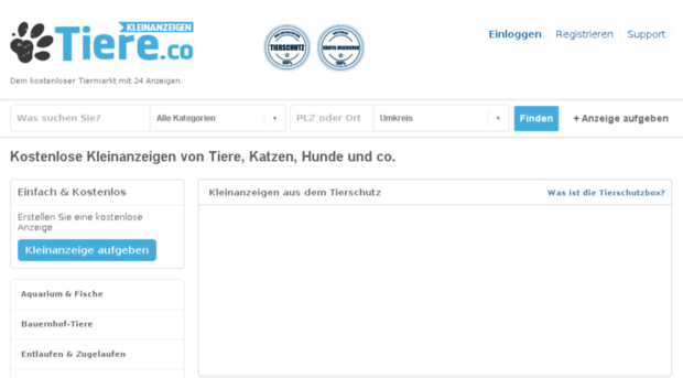 kleinanzeigen.tiere.co