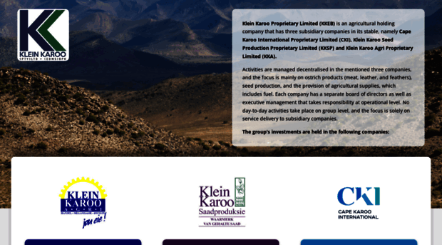 kleinkaroo.com