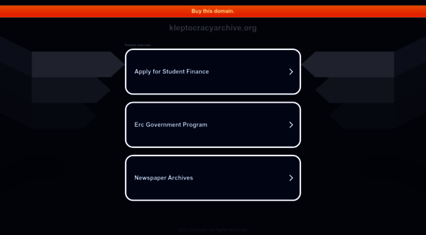 kleptocracyarchive.org