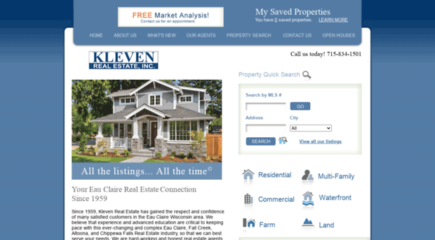 klevenrealtors.com