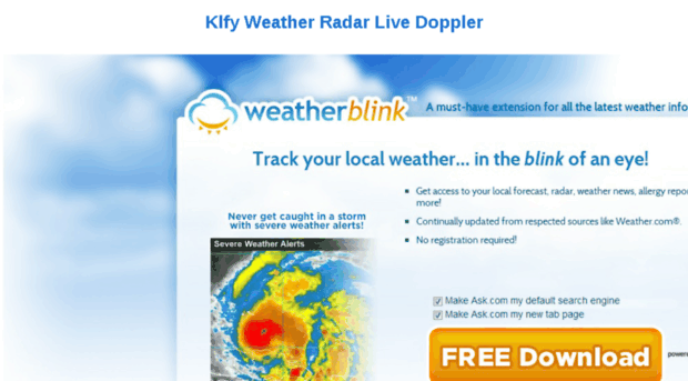 klfy.weather.radar.live.doppler.myweathertoolbar.com