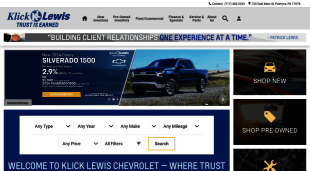 klicklewiscars.com