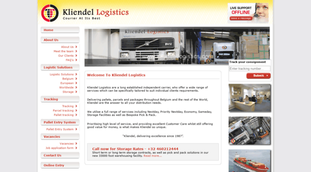 kliendellogistics.com