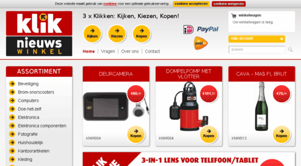 kliknieuwswinkel.nl