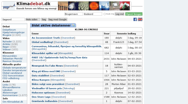klimadebat.dk