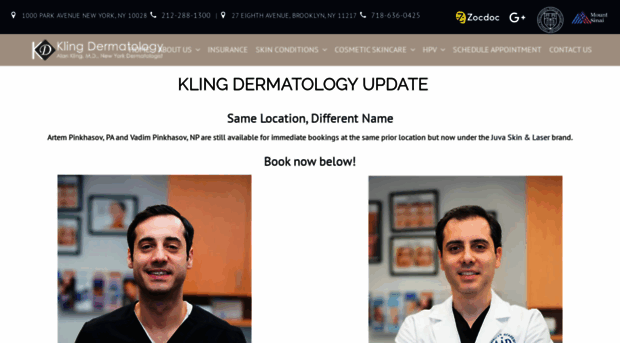 klingdermatology.com