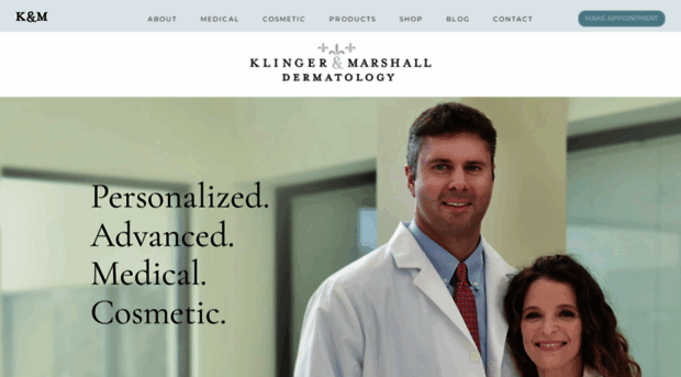 klingerandmarshallderm.com