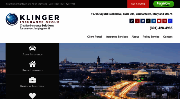 klingerinsurancegroup.com