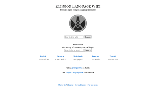 klingonwiki.net