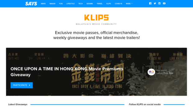 klips.says.com