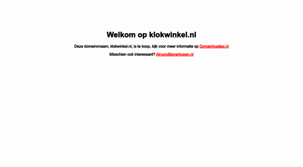 klokwinkel.nl