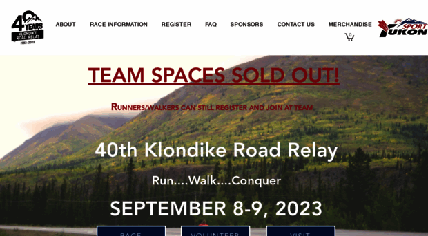 klondikeroadrelay.com