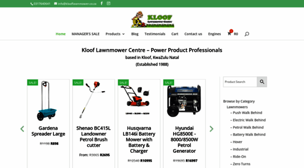 klooflawnmower.co.za