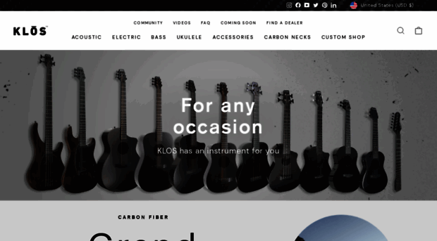 klosguitars.com