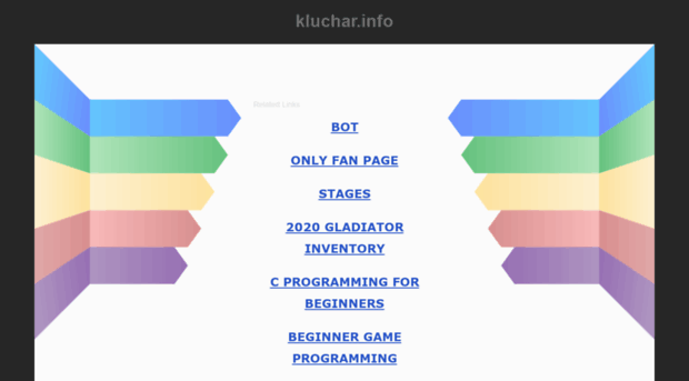 kluchar.info