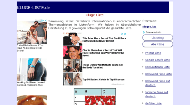 kluge-liste.de