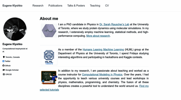 klyshko.github.io