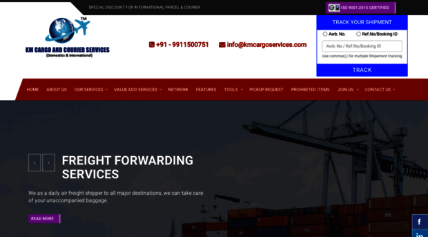 kmcargoservices.com