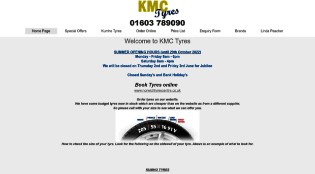 kmctyres.net