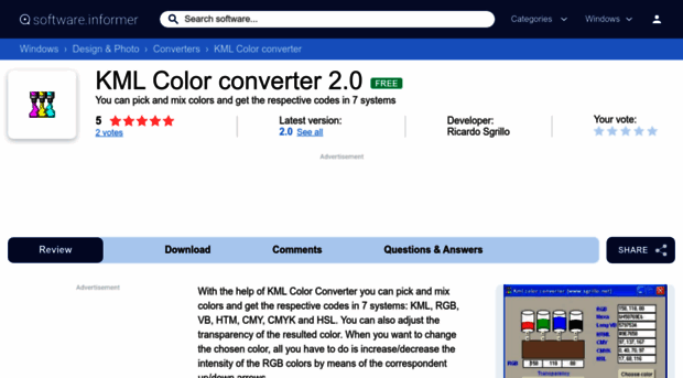 kml-color-converter.software.informer.com