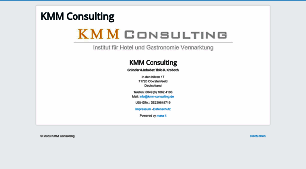 kmm-consulting.de