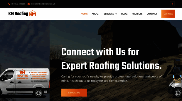 kmroofingltd.co.uk