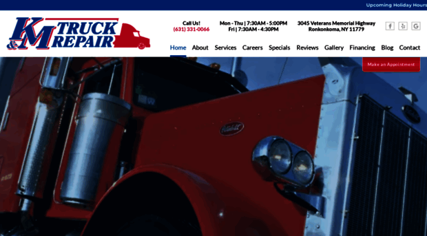 kmtruckrepair.com