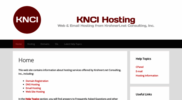 kncihosting.com