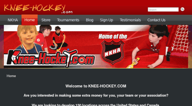 knee-hockey.com