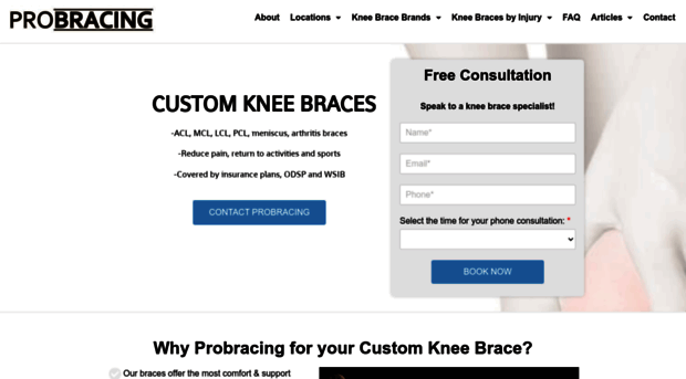 kneebracestoronto.com