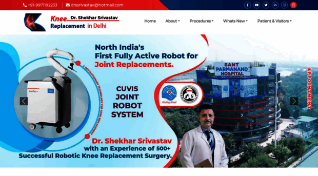 kneereplacementdelhi.com