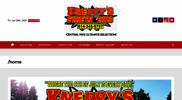 kneppysfireworks.com