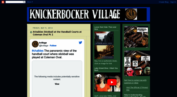 knickerbockervillage.blogspot.com