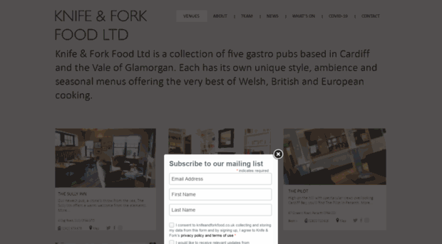 knifeandforkfood.co.uk