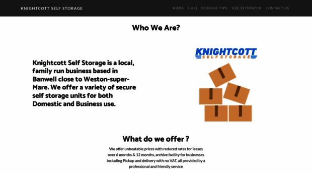 knightcottselfstorage.com