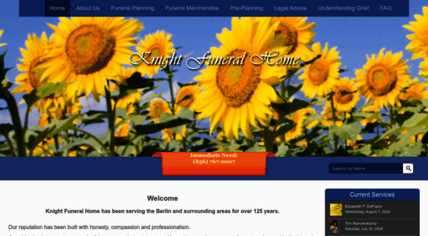 knightfuneralhome.net