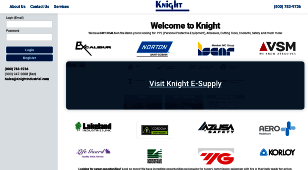 knightindustrial.com