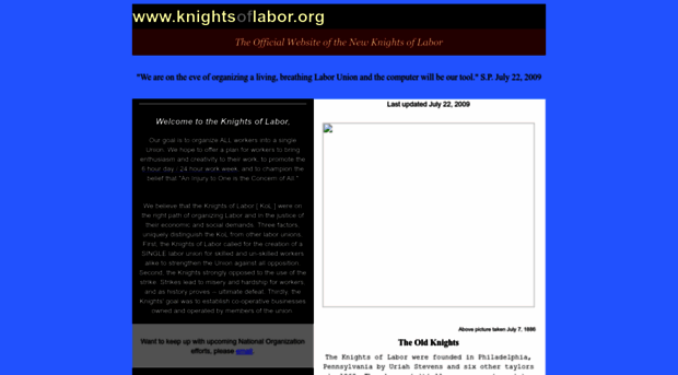 knightsoflabor.org
