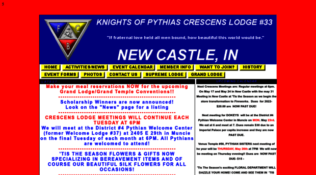 knightsofpythiasofnewcastle.com