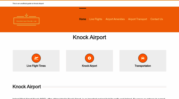 knockairportguide.com