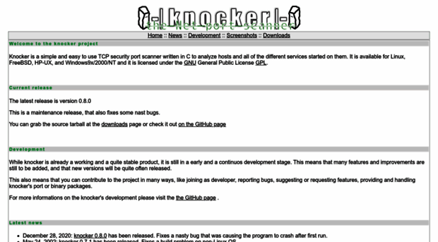knocker.sourceforge.net