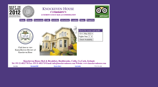 knockevenhouse.com