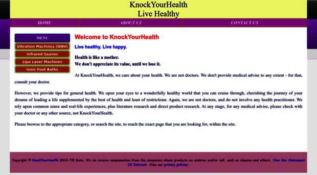 knockyourhealth.com