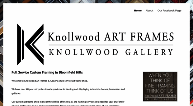 knollwoodartframes.com