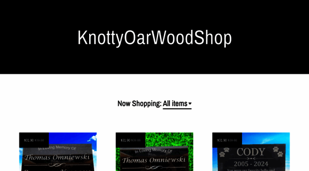 knottyoarwoodshop.com