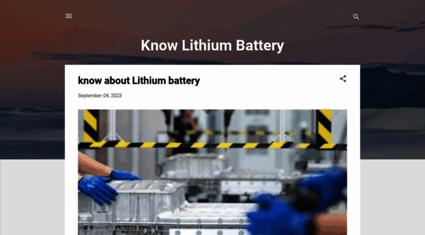 know-lithium-battery.blogspot.com